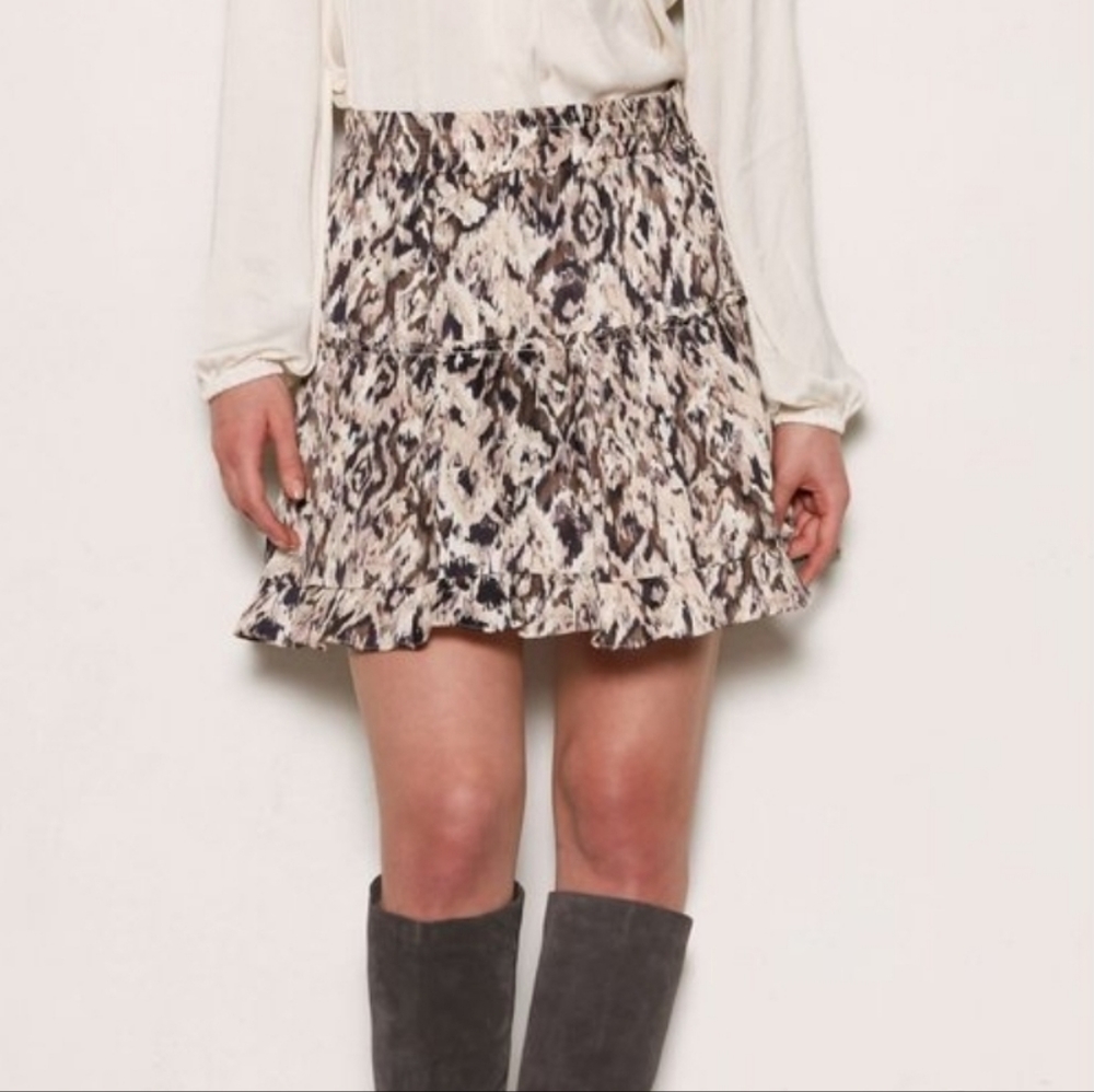 NWT Tart Lottie Skirt S Small Animal leopard print Trend